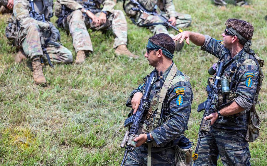 Throwback tiger stripes could get more use among Green Berets